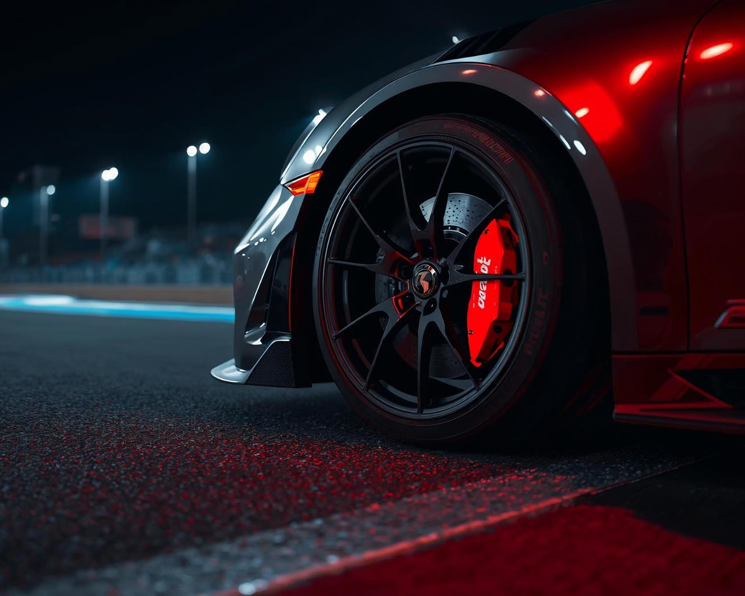 Performance brakes and suspension banner